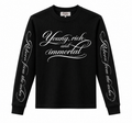Black "Young Rich" LONGSLEEVE