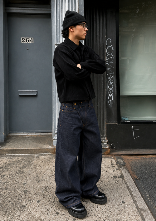 BLUE RAW DENIM