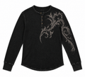 Faded Baroque Henley